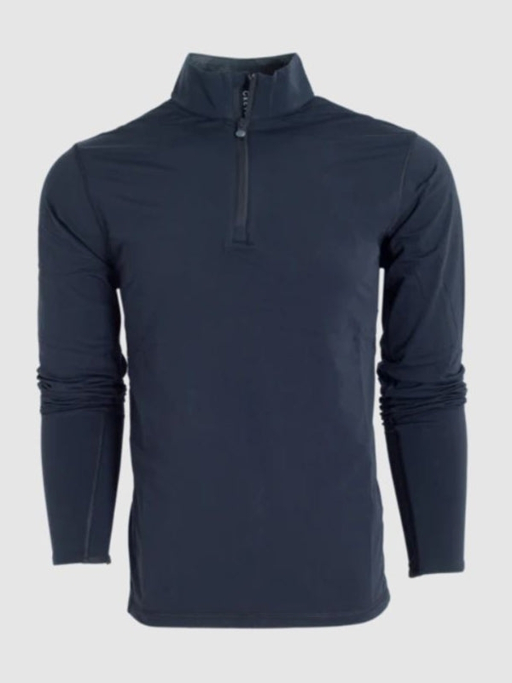 Greyson Tate Pullover Men's L Dark Gray Mockneck 1/4 Zip Up Quick Drying Stretch